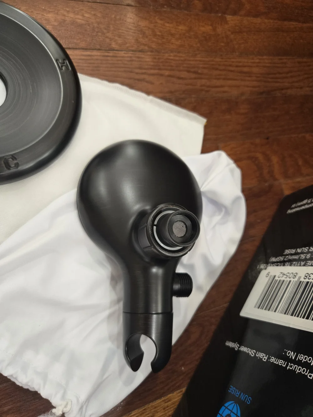 SR SUN RISE Rain Shower System Combo - Oil Rubbed Bronze Faucet Trim Kit NIB